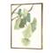 Designart - Watercolor Gingko Leaves I - Cabin & Lodge Canvas in Gold Frame